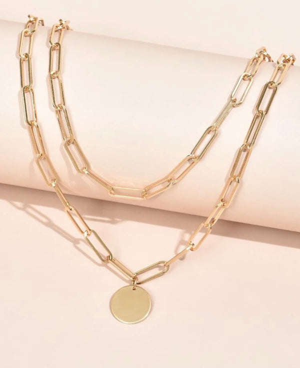 Layered Gold Necklace