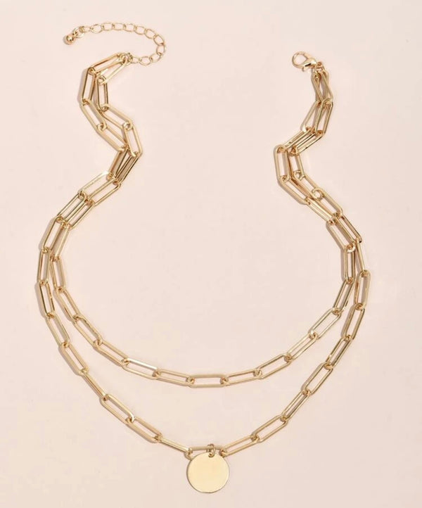 Layered Gold Necklace