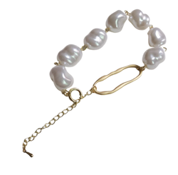 Raw Pearl Bracelet