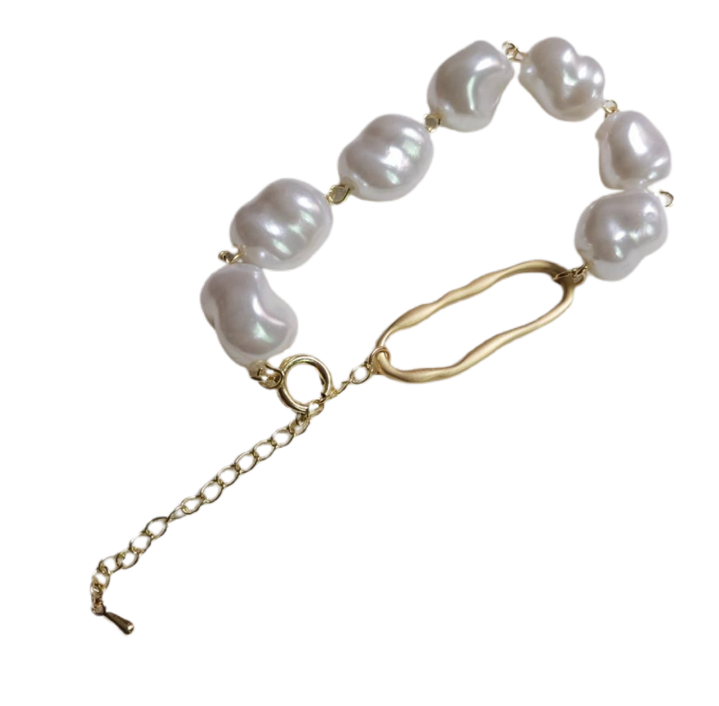Raw Pearl Bracelet