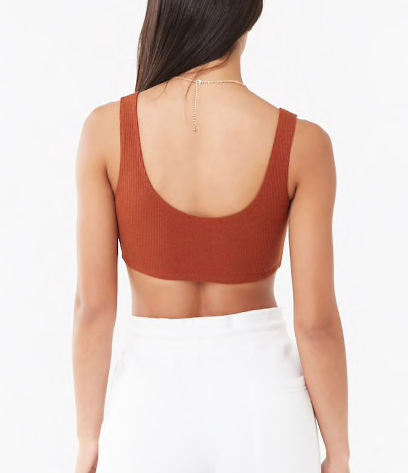 Ribbed Crop Top